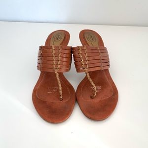 Dr Scholl’s Sandals- brown 7.5